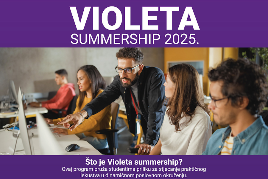 Prilika za studente: Prijavite se na plaćenu studentsku praksu u Violeti!