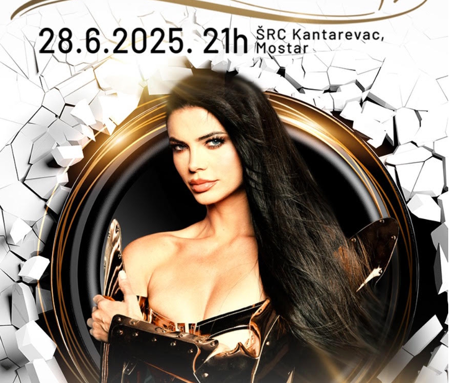 Milica Pavlović 28.6. stiže u Mostar s lavovskom energijom!