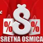 Sretna Osmica stiže PC Mališić! Ne propustite dan popusta – četvrtak, 8. svibnja!