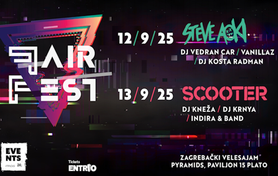 Novi regionalni glazbeni festival FAIR FEST u Zagreb dovodi svjetske zvijezde elektroničke i techno glazbe!