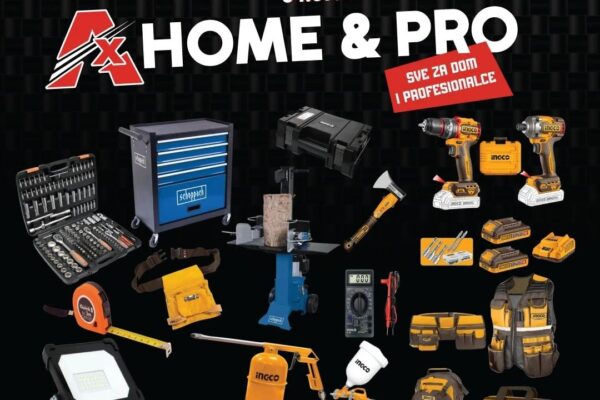AX-SOLING: Ne propustite akcijske ponude iz našeg novog AX HOME & PRO letka!