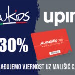 Sniženje 30 % za korisnike Mališić CARD-a u trgovinama UPIM i BLUKIDS