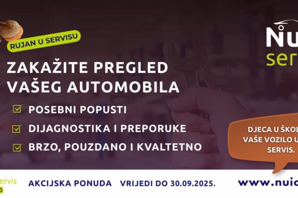 Pripremite svoje vozilo za jesen – Uz posebne popuste u Nuić servisu!