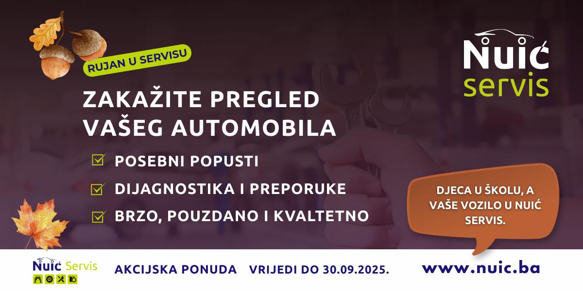 Pripremite svoje vozilo za jesen – Uz posebne popuste u Nuić servisu!