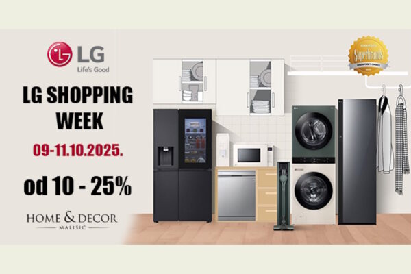 Velika LG akcija u trgovinama Mališić Home&Decor