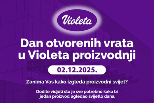 Violeta otvara vrata: Građani pozvani na obilazak modernog proizvodnog pogona u Grudama