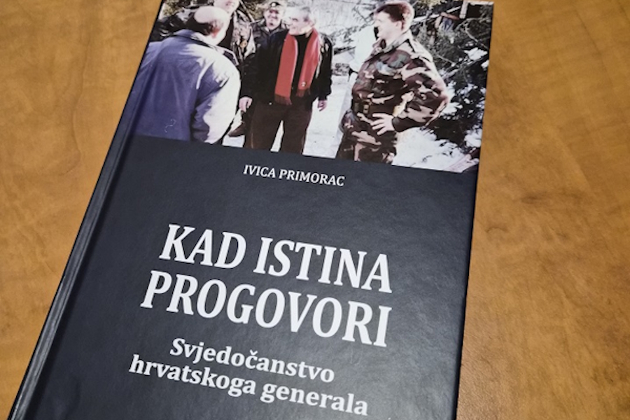 U Mostaru predstavljena knjiga generala Ivice Primorca ‘Kad istina progovori – svjedočanstvo hrvatskog generala’