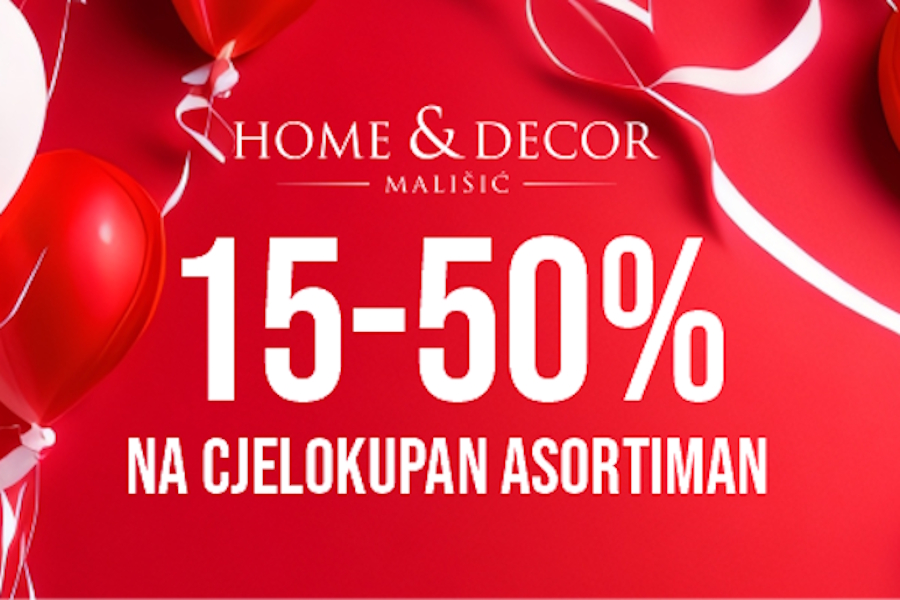 Vikend odličnih popusta u trgovinama Mališić Home&Decor