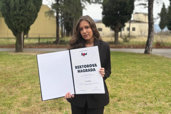 Ivona Grgić: Pedagogiju sam odabrala jer volim rad s ljudima, Rektorova nagrada za mene je nešto posebno