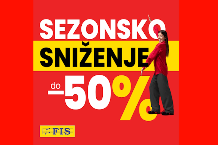 U FIS-u je počelo veliko sezonsko sniženje