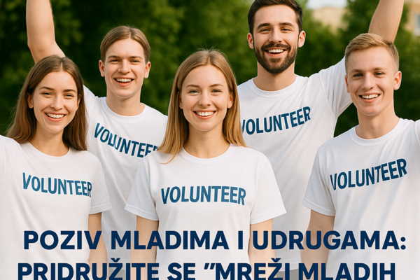 Poziv mladima i udrugama: Pridružite se “Mreži mladih Hercegovine” i zajedno gradimo bolju budućnost