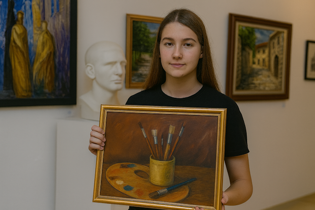Mladi umjetnici iz Ljubuškog predstavili svoje radove