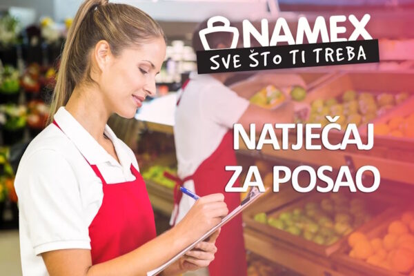 Nameks d.o.o. Široki Brijeg zapošljava trgovce