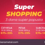 Super Shopping u Kerametalu: Od danas 3 dana velikih popusta !