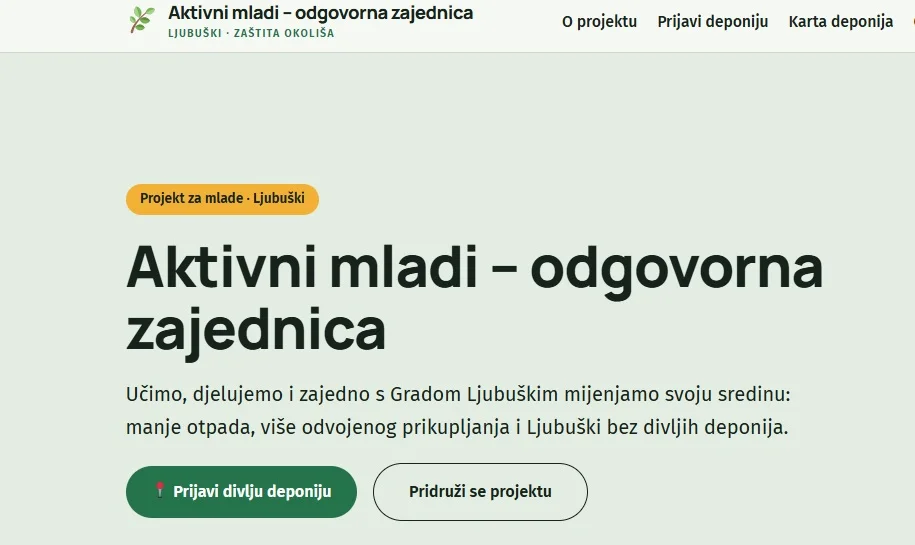 Pokrenuta internetska platforma u okviru projekta „Aktivni mladi – odgovorna zajednica“ Pokrenuta internetska platforma u okviru projekta „Aktivni mladi – odgovorna zajednica“
